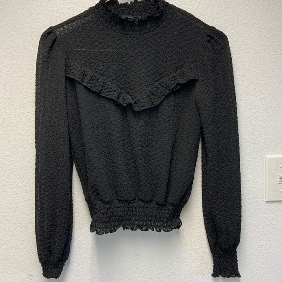 Black Dress Blouse - Picture 1 of 5